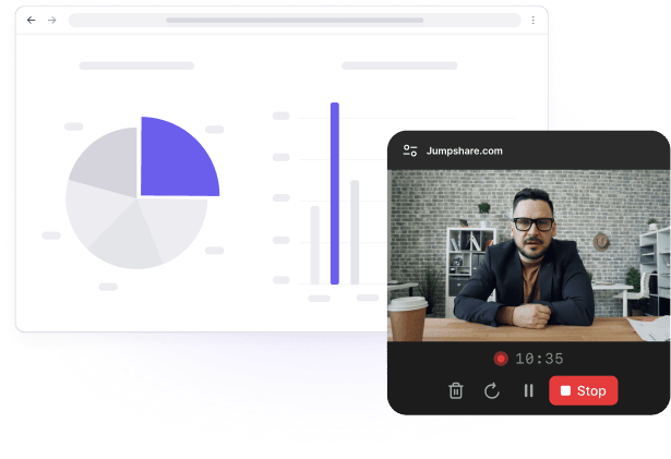 Keep screen recording in view with floating overlay