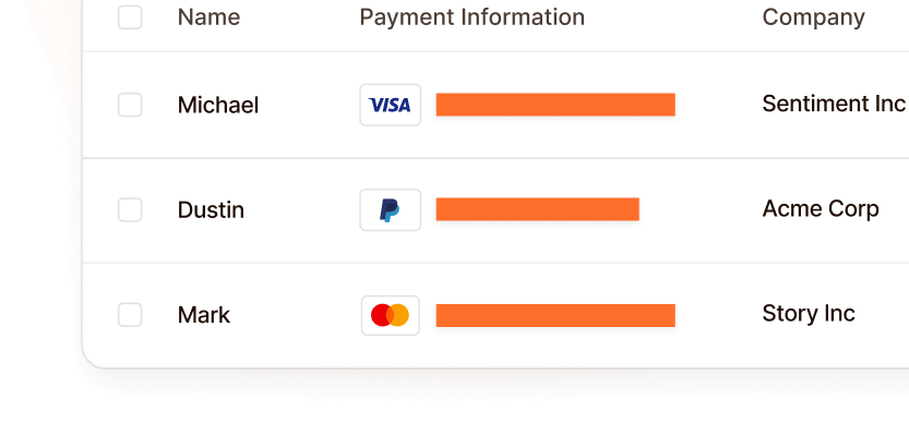 Redact sensitive information on screenshot